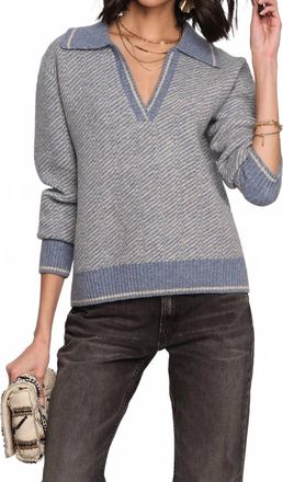 Heartloom Serene V-Neck Sweater In Dusty