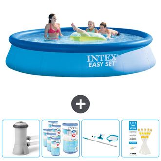 Intex Piscina Easy Set Redonda - 396x84 Cm - 7-piezas Scb94