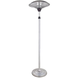 Fabrilamp Fabrilamp - Calefactor Exterior C/pie Koel 2000w Plata 2potencias Antivuelco Ip34 200x60x60 Cm