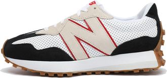 New Balance 327 White Black Red MS327JS1