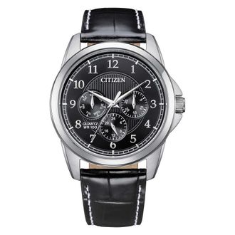 Citizen Chronograph Quartz Black Dial Mens Watch AG8341-04E