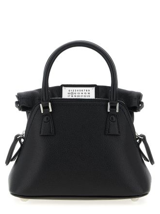 Maison Margiela Black Calfskin Womens Handbag
