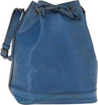 Louis Vuitton Pre-owned Bucket Bags, female, Blue, Size: ONE SIZE Pre-owned Bucket Bag