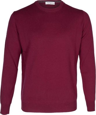 KANGRA Round-neck Knitwear, male, Purple, L, Maglia Girocollo
