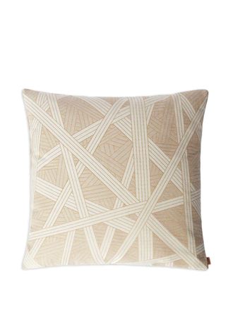 Missoni Home Cuscino Nastri con motivo geometrico (60cm x 60cm) - Toni neutri