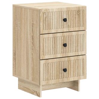 vidaXL Armario De Noche Con Caj&oacute;n Roble Sonoma 43 X 41 X 66,5 Cm Vidaxl