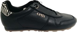 Cetti Sneakers - Dames - Schoenen - Zwart - Maat: 38 EU Leer