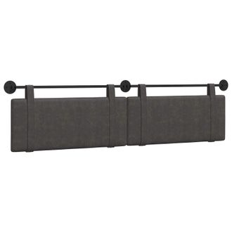vidaXL Cabecero Colgante Negro Pu Antiguo Vidaxl