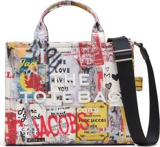 Marc Jacobs THE MEDIUM TOTE in White Multi at Nordstrom