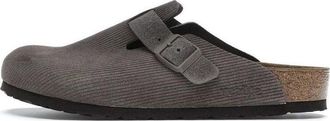 Birkenstock x Stussy Boston Clogs Anthracite 1016811