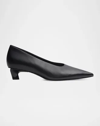 Rag & Bone 40mm Paloma Leather Pumps