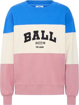 Ball Dames, Sweatshirts & Hoodies, Veelkleurig, Maat: 2XS Katoen