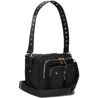 N&uacute;noo Dames, Tassen, Zwart, Maat: ONE Size Nylon