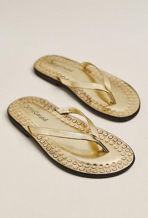 Jeffrey Campbell Katrina Studded Flip Flops