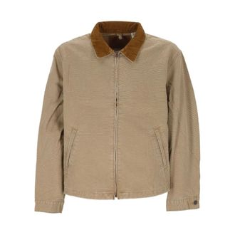 Levi's Light Jackets, male, Beige, Size: XL Mechanics Full-Zip Jacket