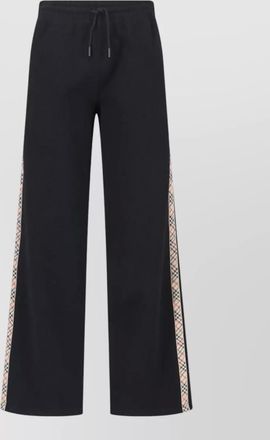 Burberry cotton wide-leg trousers
