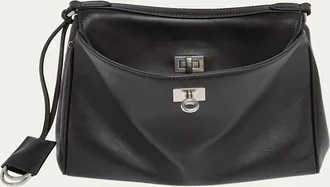 Balenciaga Mens Rodeo Leather Messenger Bag
