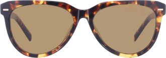 Miu Miu Brown Pilot Ladies Sunglasses MU 12ZS VAU01T 56