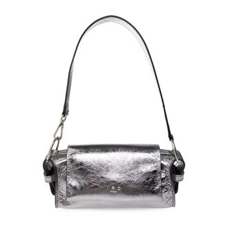 Iro Borsa Mini Loop Met - - Bags - Donna - Grigio - ONE SIZE