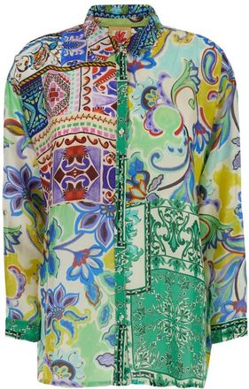 Johnny Was Tunic The Audrey - Dames - Overhemden - Veelkleurig - M - Overhemden