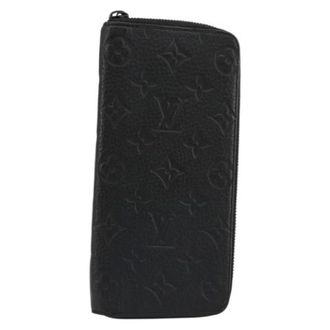 Louis Vuitton Pre-owned Wallets, female, Black, Size: ONE SIZE Pre-owned Long Wallet