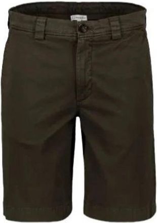 Woolrich Klassieke Stretch Katoen Twill Shorts - Heren - Korte Broeken - Groen - W34 - Katoen - Korte Broeken