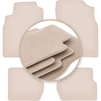 OEM Alfombrillas Beige Premium Para: Nissan Almera N16 Hatchback 2000-2006