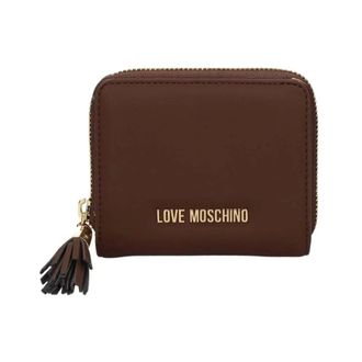 Love Moschino Wallets & Cardholders, female, Brown, ONE SIZE, Small Zip Around Wallet