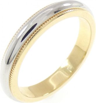 Tiffany & Co. Yellow Gold (18K) Platinum 950 Band Ring (Pre-Owned)