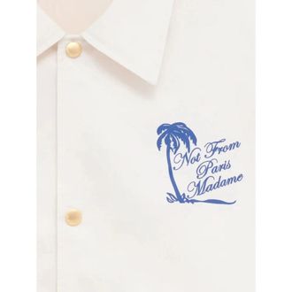 Dr&ocirc;le de Monsieur Offwh Shirt Jacket - White