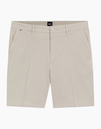 HUGO BOSS Mens Boss Black BOSS H KANE SHORTS OPEN GREY - Size: 34/32