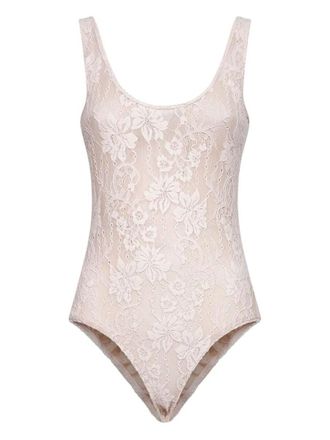 Zimmermann Lace Scoop Bodysuit
