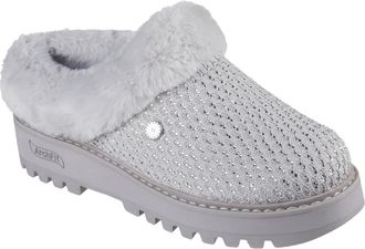 Skechers Womens Martha Stewart Arch Fit Keepsakes Mule, lightgrey, 6 UK
