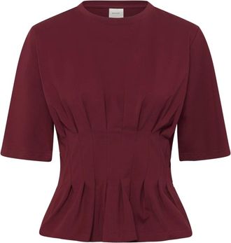 Gestuz T-shirt met ronde hals - Dames - T-shirts - Paars - L - Tops