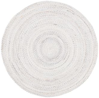 Safavieh Alfombra poli&eacute;ster marfil 122 x 122 cm