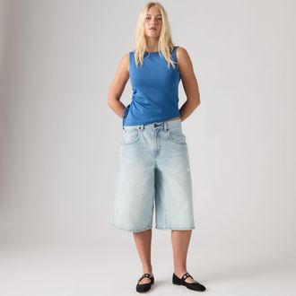 Levi's Super Baggy Jorts - Womens - 23 - Medium Wash / Remember Together