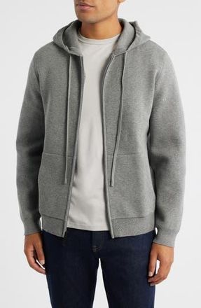 Robert Barakett Ronan Zip Hoodie in Grey at Nordstrom Rack, Size Large