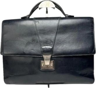 Cartier Pre-owned Leren Handtas - Dames - Vintage Handtas - Zwart - ONE Size - Leer - Vintage