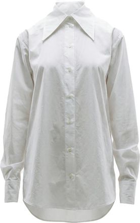 ALYSON EASTMAN Kate Button Up in White at Nordstrom, Size X-Small