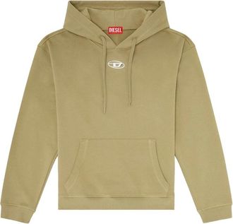 Diesel S-Norm Hoodie - Heren - Sweatshirts & Hoodies - Beige - Maat: L Katoen