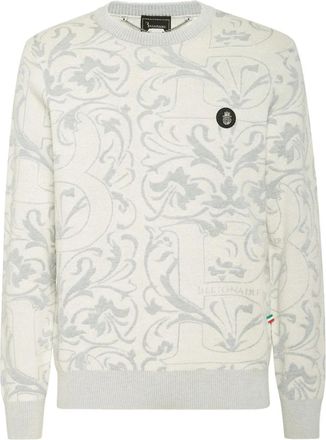 Billionaire Boys Club wool sweater - men - Wool/Silk - L - White
