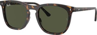 Ray-Ban RB2210F Asian Fit 902/31 Mens Sunglasses Tortoiseshell Size 53