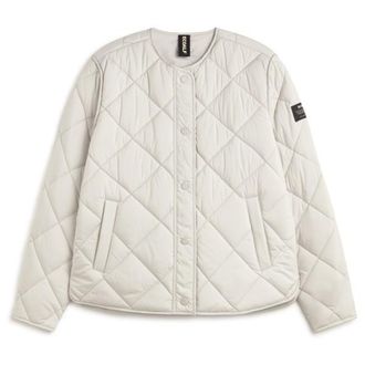 Ecoalf Musa Rhomb Jacket Freizeitjacke f&uuml;r Damen | wei&szlig;/beige