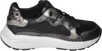 Xsensible Rainbow - Dames - Sneakers - Zwart - 37 EU - Leer - Schoenen