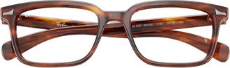 Ray-Ban Brunel Optisch Montuur - unisex - Accessoires - Bruin - Maat: 55 MM