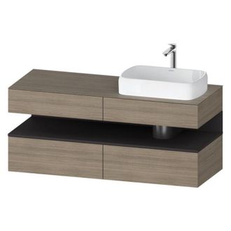 Duravit Qatego Consola Mueble Bajo Lavabo, 2 Extensiones, 2 - Duravit