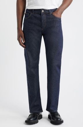 BOSS Karoo Slim Fit Jeans in Dark Blue at Nordstrom, Size 32 X 32