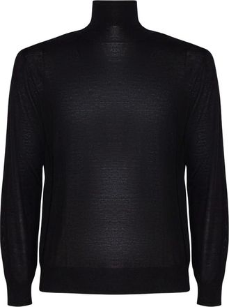 KANGRA Maglione a collo alto - - Knitwear - Uomo - Nero - 2XL