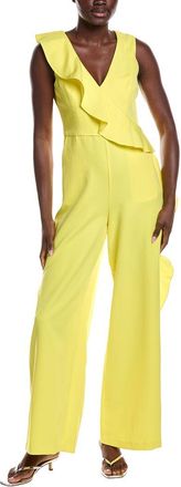 Shelli Segal Ruffle Jumpsuit