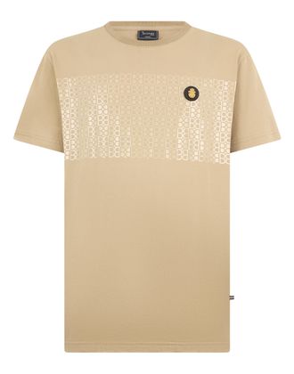 Billionaire Boys Club Round Neck T-Shirt Stripe Monogram